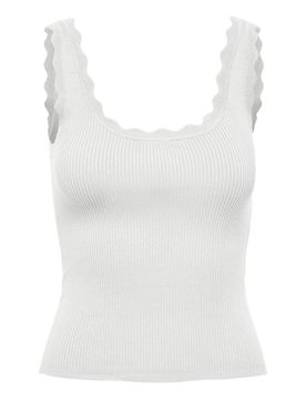 JDY Top de punto 'JDYNanna' blanco