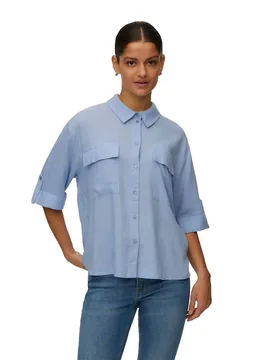 Chemise à Manches 3/4 Ryder Fabiana Brunnera Blue XL - Vero moda - FashionsVida