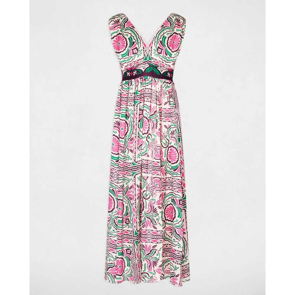 Morgan - Vestido largo ajustado - Morgan - FashionsVida