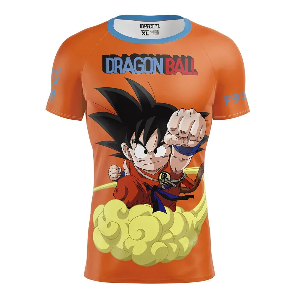 Maglietta A Maniche Corte Dragon Ball Kintoun Multicolour S - OTSO - FashionsVida