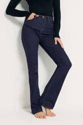 Women's Tall Denim Bootcut Jeans in Blue Size: 12XL - Blue - Size: 12XL
