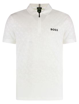 Slim Fit Technical Fabric Polo Shirt