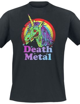 T-Shirt - Death Metal - S bis 3XL - für Männer - Größe S - schwarz - Männer - male
