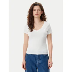 T-Shirt DW0DW20458 Weiß Slim Fit XL female