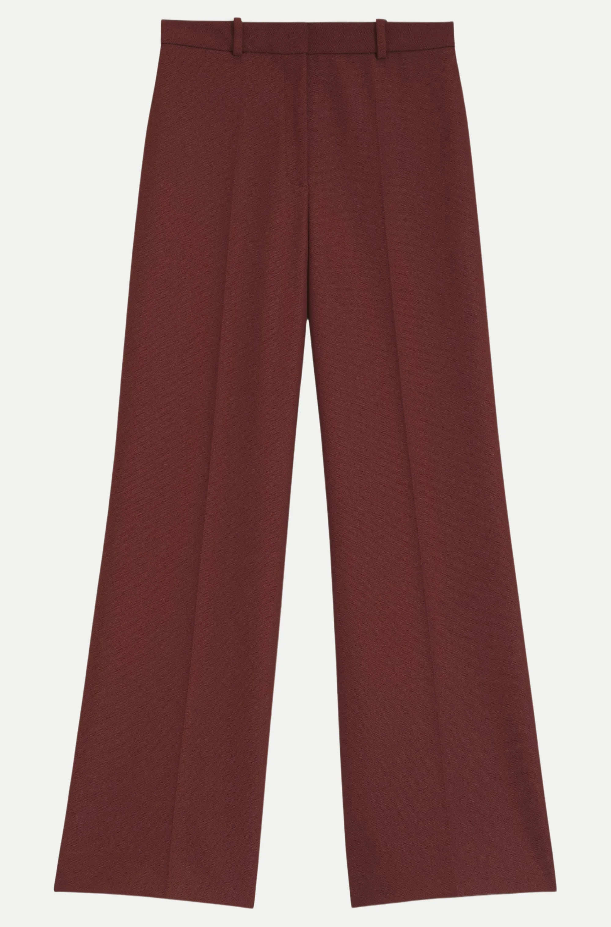 HUGO Wide- Leg Hose Braun 40 - Hugo Boss - FashionsVida
