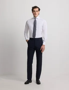 Pantalón de traje de hombre estructura - Silbon - FashionsVida