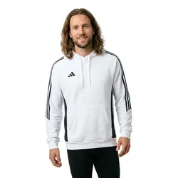 Sweat à Capuche Tiro24 White / Black 2XL