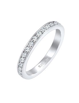 ELLI Anillo 'Kristall' plata