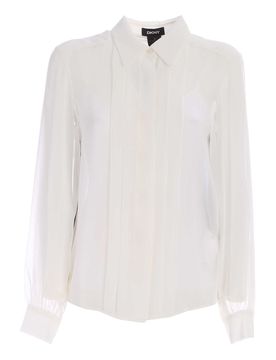 Dkny Camicia plastron bianca