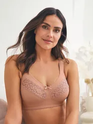 Entlastungs-BH Stütz-Cup - Rosè - female - Size: 100F