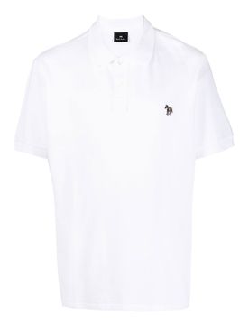 Polo in cotone con logo