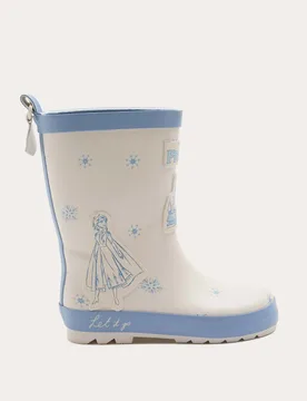 Kids' Disney Frozen™ Wellies (4 Small - 2 Large) Blue Mix female - M&S - FashionsVida