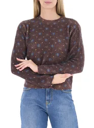 Maglione misto lana MARRONE XL