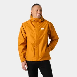 Men's Seven J Outdoor Rain Jacket Brown 2XL - Mustard Brown - Male