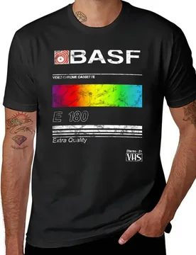 BASF Vintage VHS Cover T-Shirt quick-drying sweat mens clothes - Aliexpress - FashionsVida