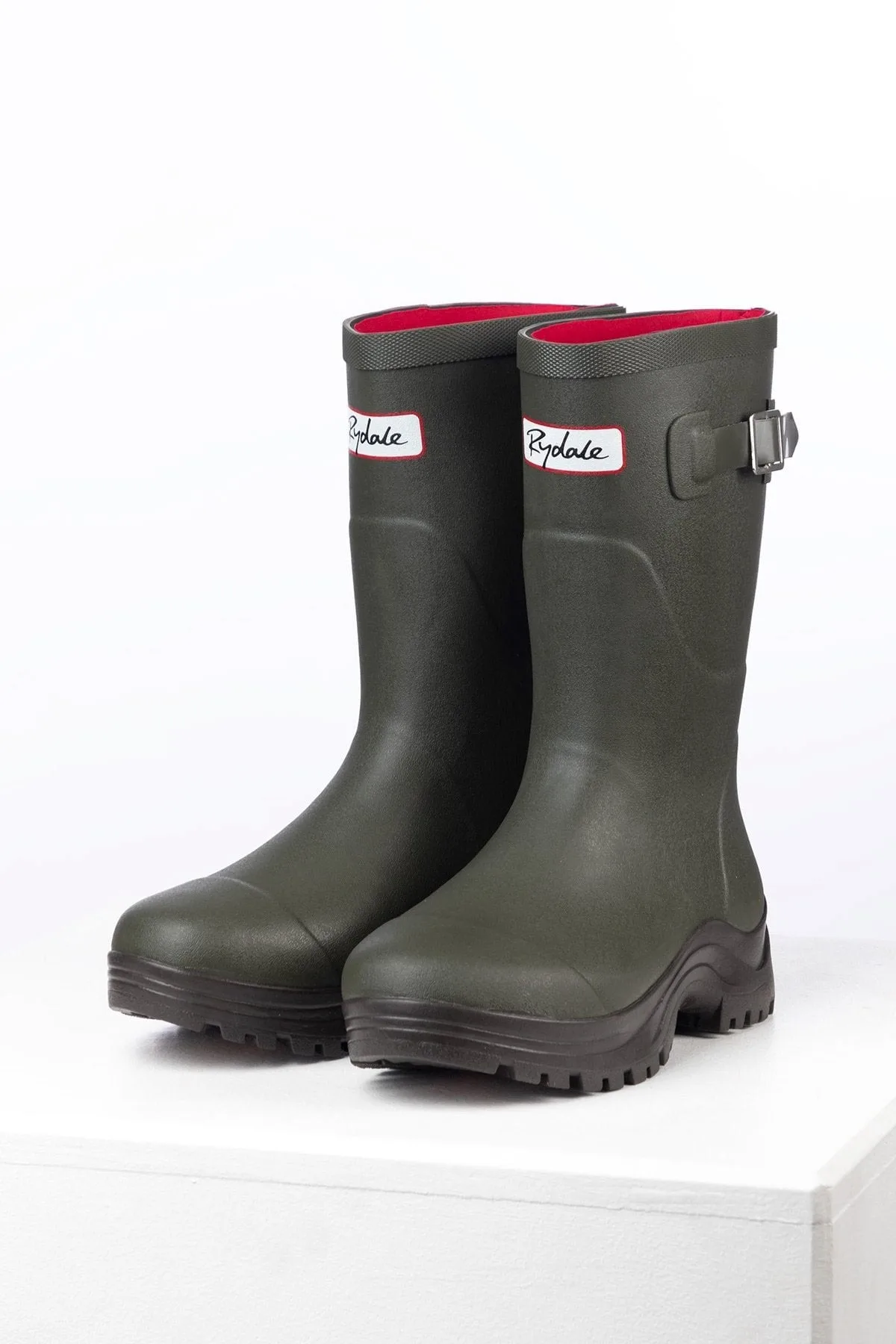 Gransmoor Womens Short Neoprene Lined Wellies - - Size: 5 - Rydale - FashionsVida