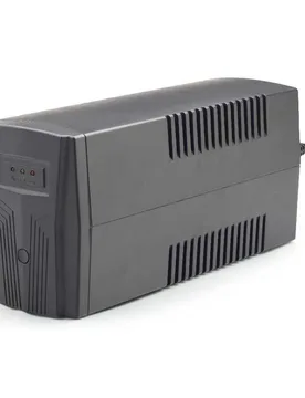 Ups Gembird Eg-ups-b650 Line-interactive 0.65kva 390w Black EU Plug unisex - Energenie - FashionsVida