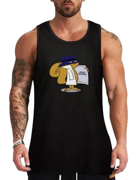 Psst... It's Secret Squirrel! Tank Top Art Print Tank Top Creative Graphic Sleeveless Shirt - Aliexpress - FashionsVida