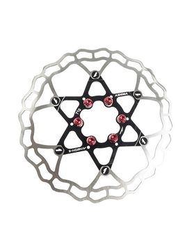 Disco freno ARO-010 AiNeon 6 fori 2 pezzi 71 gr NERO