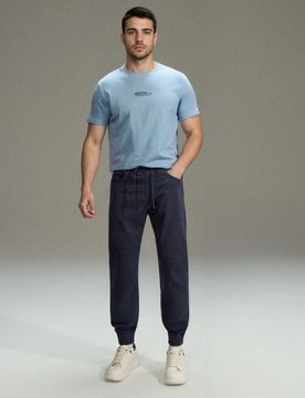 Sinsay - Jeans jogger - indaco