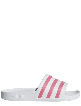 Aqua adilette Damen Badepantolette, weiß, Größe 40 ½ 40 ½ - Adidas - FashionsVida