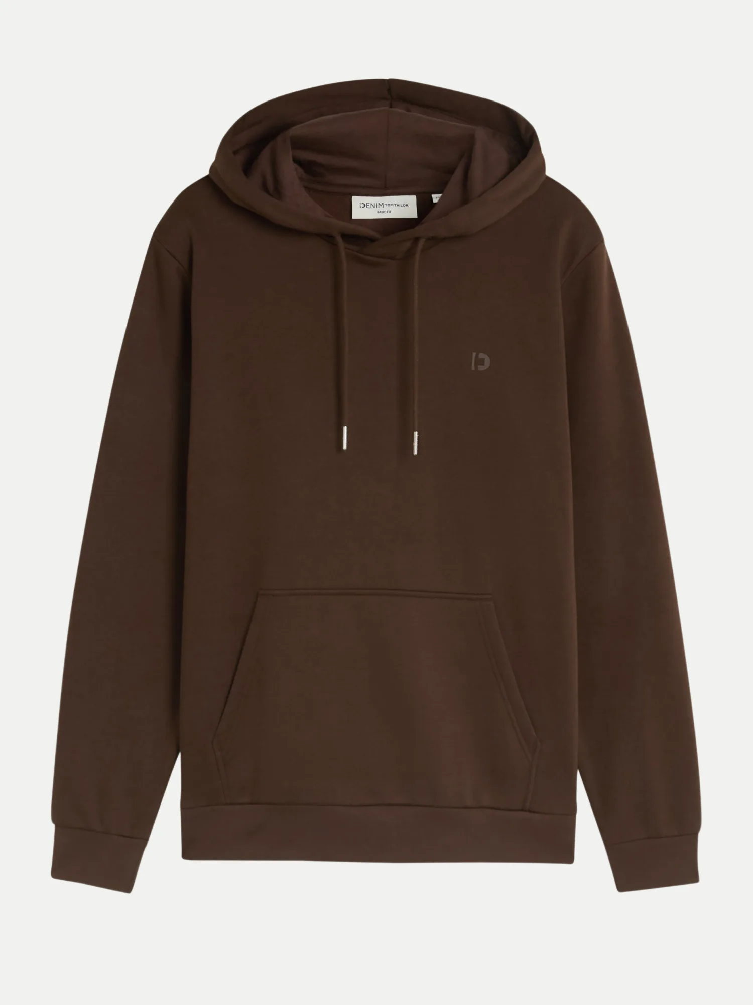 Basic Hoodie Braun L - Tom Tailor Denim - FashionsVida