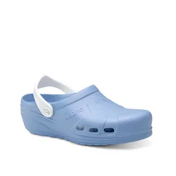 Sabots Asana Light Blue / White EU 38