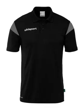 Polo à Manches Courtes Squad 27 Black / Anthracite 8-9 Années Garçon