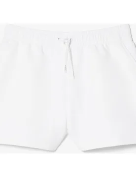 Pantalón de mujer corto de punto de doble cara - Lacoste - FashionsVida
