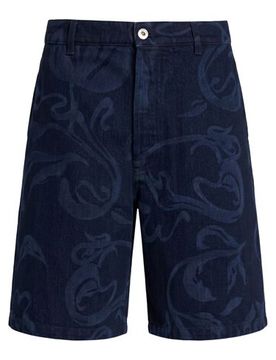 Jeansshorts Herren Marineblau 32 Herren