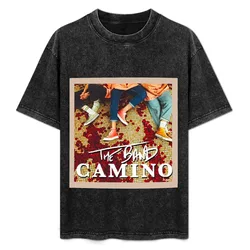 Tha Band Camino T-Shirt Basic Solid Color Short Sleeve Cotton Top