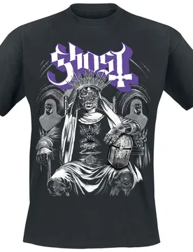 T-Shirt - Cataphract - S bis 5XL - für Männer - Größe 4XL - schwarz - Lizenziertes Merchandise! - Männer - male - GHOST - FashionsVida
