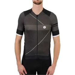 Maglia A Maniche Corte Stripe Black / Grey