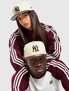 MLB New York Yankees 59FIFTY Fitted Cap - Damen, Cremefarben - female - Size: 7 5/8 - New era - FashionsVida