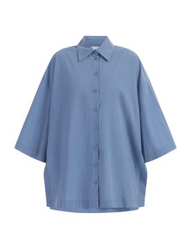RISA Blusa azul paloma
