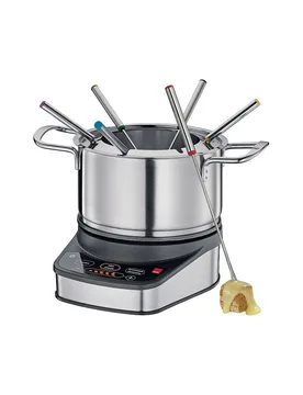 Set per fonduta Professional 18 cm argento - Spring - FashionsVida