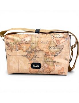 Borsa a tracolla Soft Petals Donna Nero in Pelle