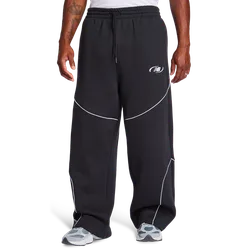 Trackside Men Pants - Black - Size XS - Cotton Fleece - Black - Size: Extra Small