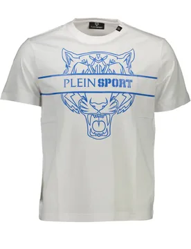 Herren Kurzarm-T-Shirt Weiß TIPS112_BIANCO_01-WHITE