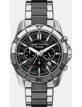 Reloj de hombre de acero inoxidable con cronógrafo - Armani Exchange - FashionsVida