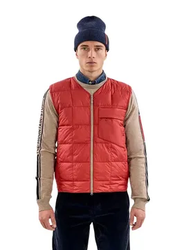 Gilet Ultralight Down Equestrian Red M