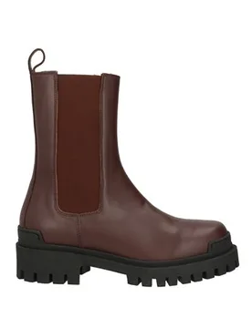 Stiefelette Damen Schokobraun 41 Damen - ENNEQUADRO - FashionsVida