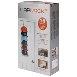 Cap Rack Organizer for 18 Caps - black - Female - Size: One Size