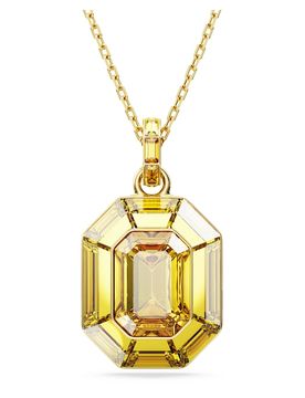 Lucent AnhÃ¤nger, Achteckform, Gelb, 18K Goldbeschichtet Unisex OS