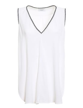 Dondup Top in crêpe di misto seta