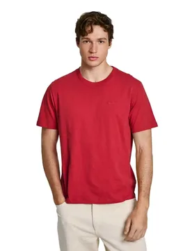 T-shirt à Manches Courtes Connor Ruby Red M - Pepe jeans - FashionsVida
