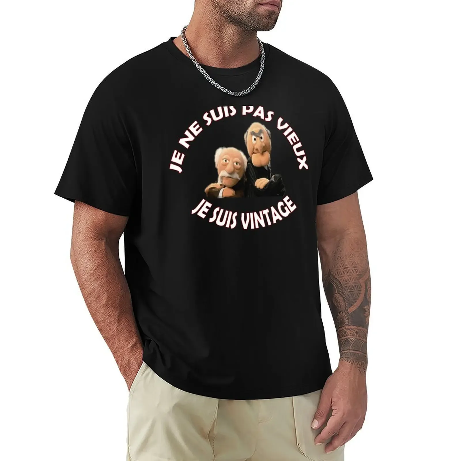 Statler and waldorf T-Shirt Plus Size Workout Short Sleeve Top - Aliexpress - FashionsVida