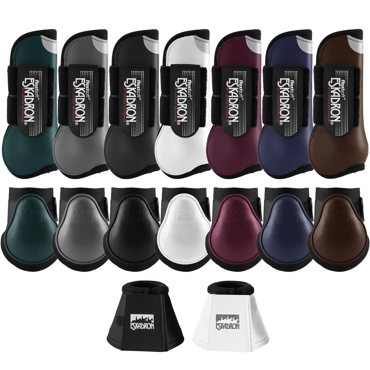 Er-Set Gamaschen FlexiSoft PONY black white M - Eskadron - FashionsVida