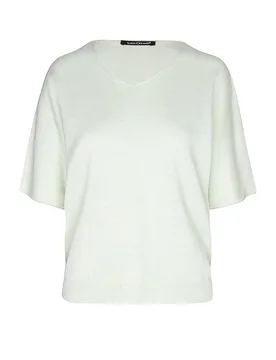 Leinenpullover hellgrün 42 damen - Luisa Cerano - FashionsVida