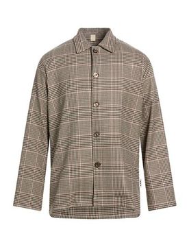 BERNA Hemd Herren Braun L,M Herren